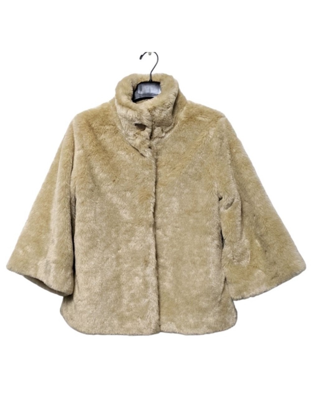 TULLE Faux Fur Cropped Jacket M